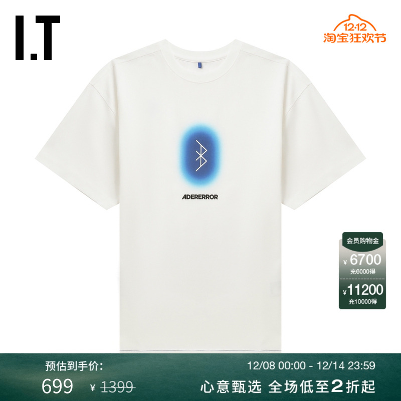 ITADERerror短袖T恤简洁时尚