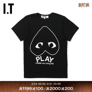 COMME PLAY des GARCONS川久保玲秋女装 T恤休闲 短袖 CDG