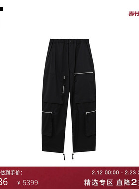 IT CDG COMME des GARCONS HOMME男装工装裤长裤潮流有型直筒裤