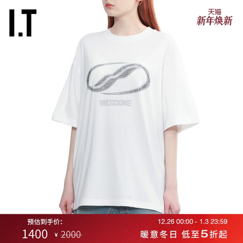 ITWe11Done廓形短袖T恤