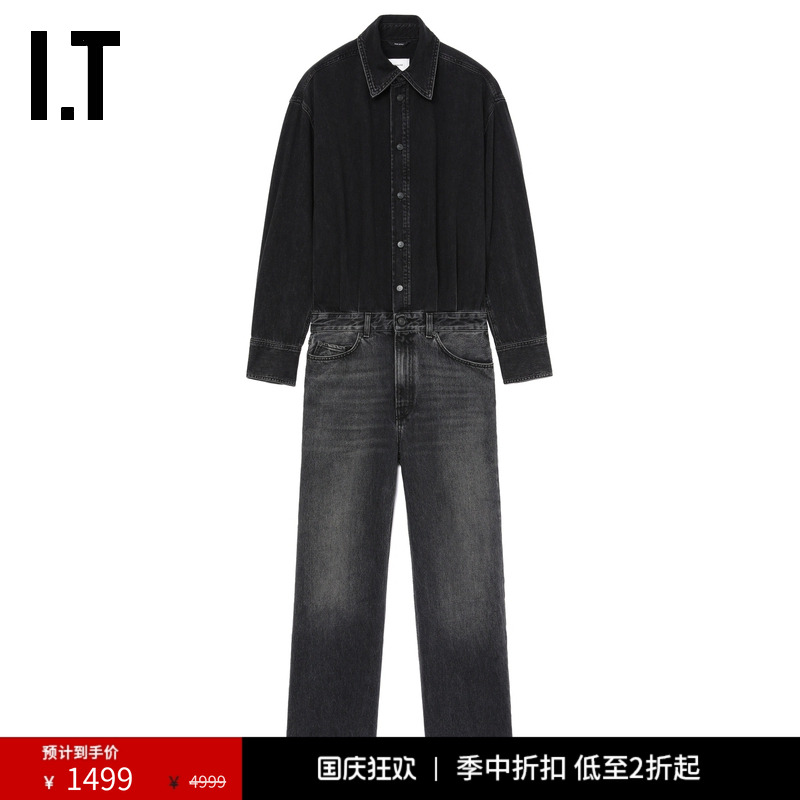 ITHAIKURE假两件连体裤