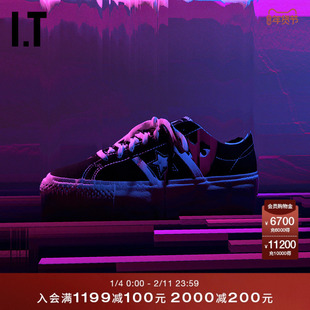 IT CDG PLAY COMME des GARCONS川久保玲情侣款系带运动鞋板鞋