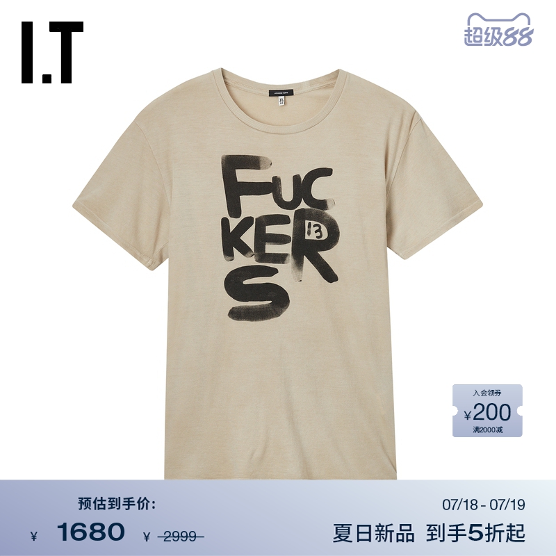 ITR13宽松圆领短袖T恤