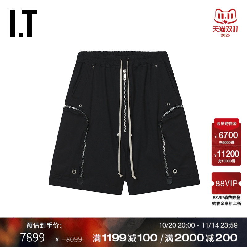 ITRickOwens阔腿裤短裤