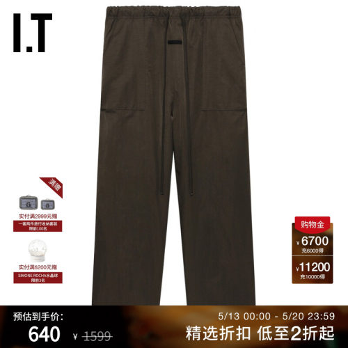 ITESSENTIALS阔腿休闲裤