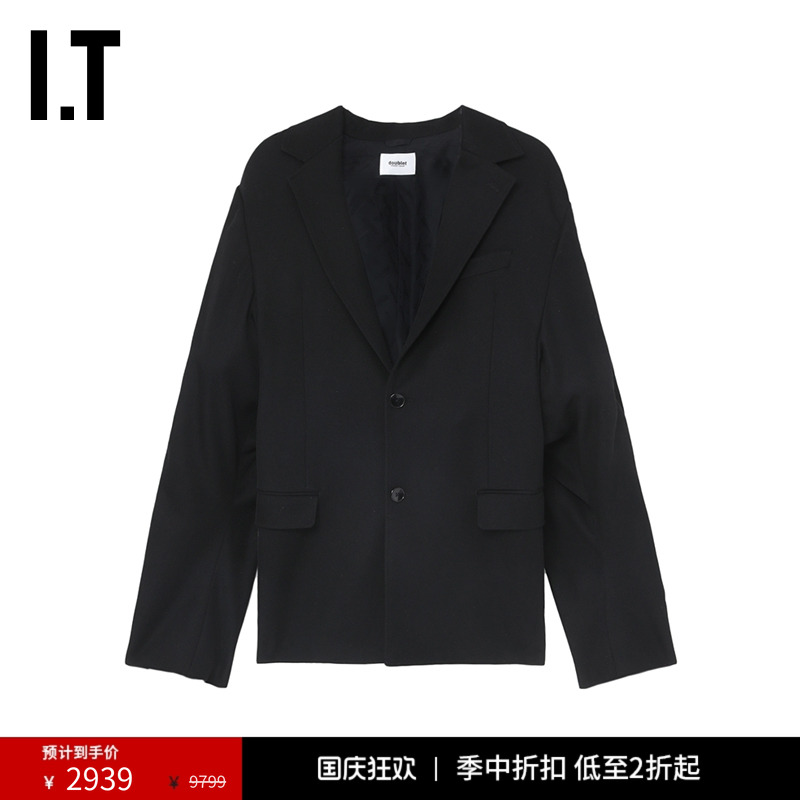 ITdoublet廓形西装夹克