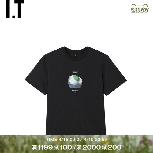 ITADERerror圆领短袖T恤