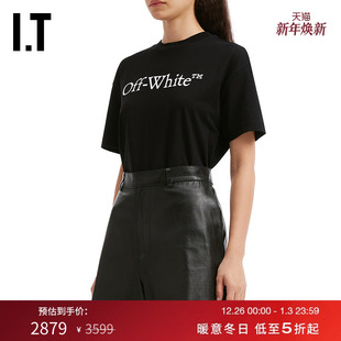 ABLOH™女装 T恤 WHITE 饰圆领短袖 logo装 新款 VIRGIL OFF