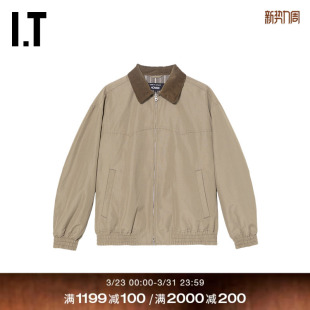 des COMME GARCONS HOMME男装 风 拼接翻领拉链夹克复古工装 CDG