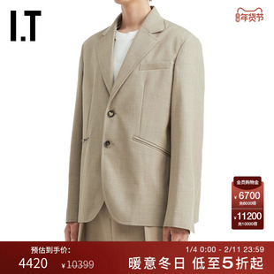 IT JW Anderson男装宽松西装夹克新款简洁时髦西服外套391821MP