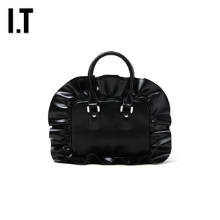 GIRL女款 手提包甜酷木耳边饰手拎包 GARÇONS des CDG COMME