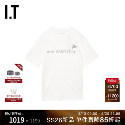ITandwander圆领短袖T恤