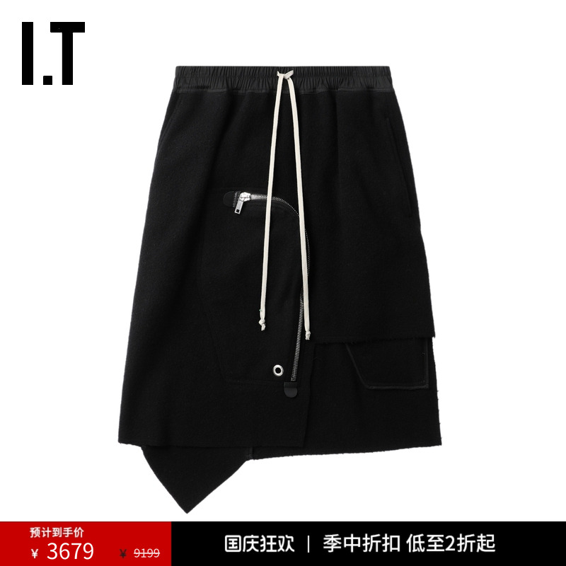 ITRickOwens不规则半身裙