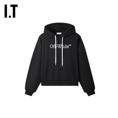 OFF-WHITE™简约连帽卫衣