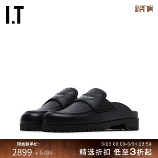 OFF 新款 WHITE™女款 皮鞋 4G1100XO 包头穆勒鞋