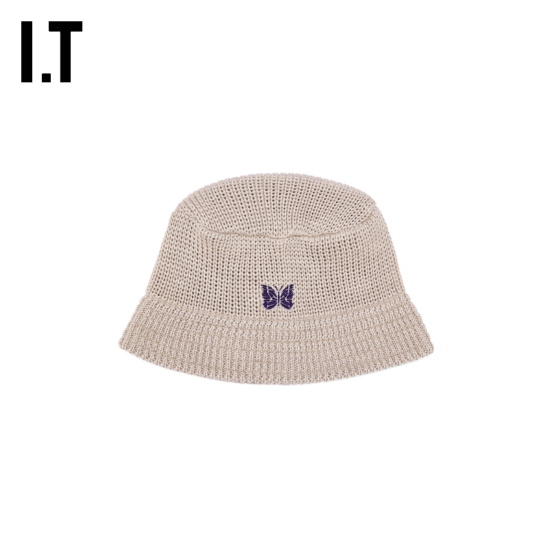 ITNEEDLES平顶针织渔夫帽