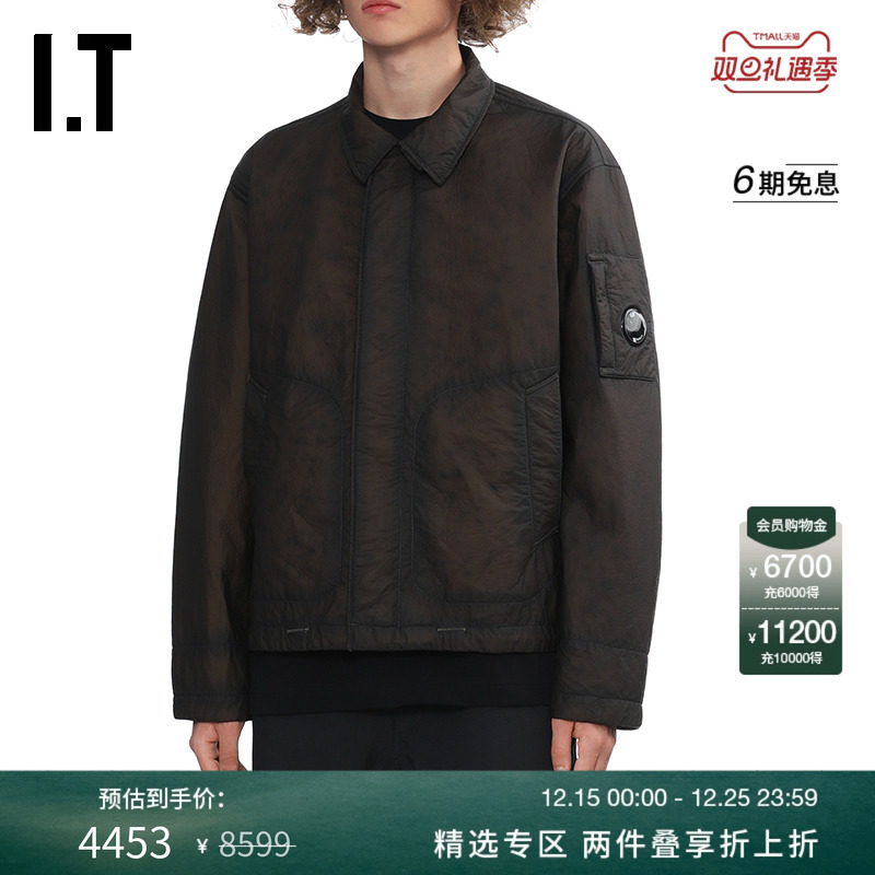 ITC.P.COMPANY翻领拉链夹克