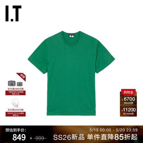 IT纯色短袖T恤日常基础款