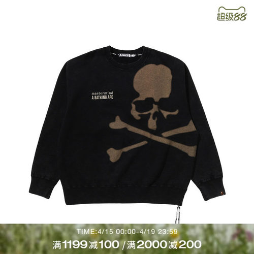 ITMASTERMINDVSBAPE圆领卫衣