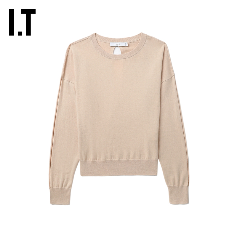 ITIRO圆领针织衫简约基础款