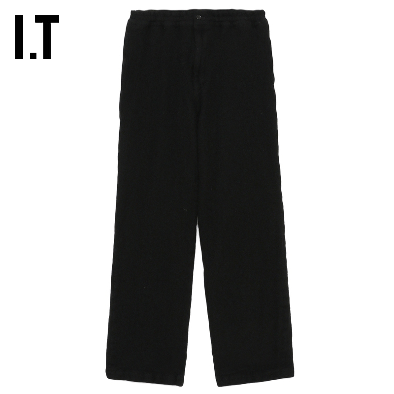 IT合身毛呢西装裤长裤