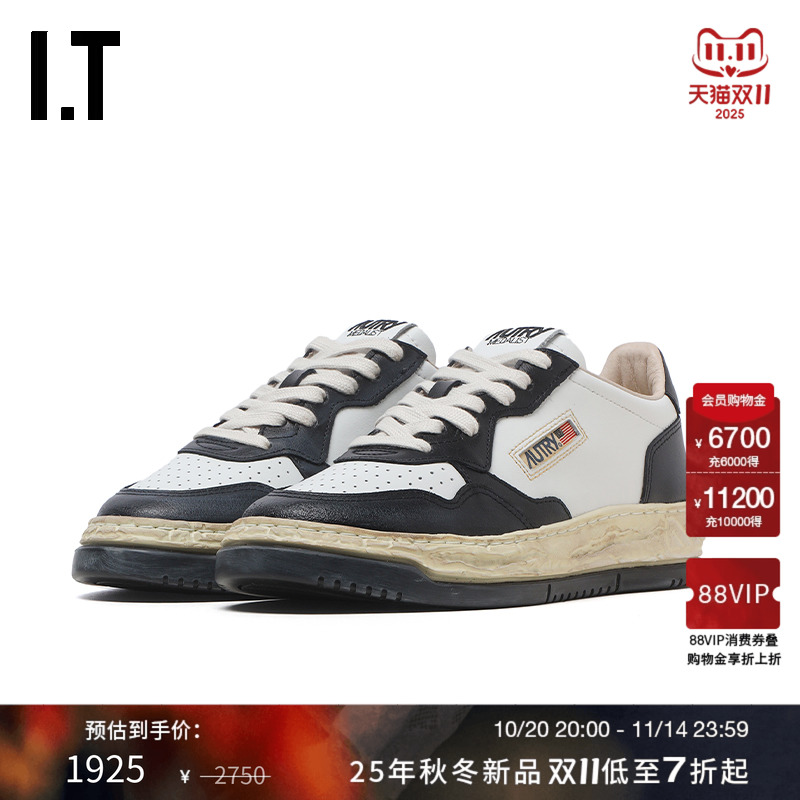 ITAUTRY系带运动鞋复古活力