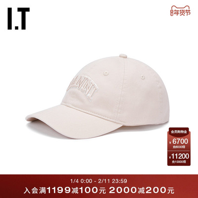 ITGANNI弯檐棒球帽鸭舌帽