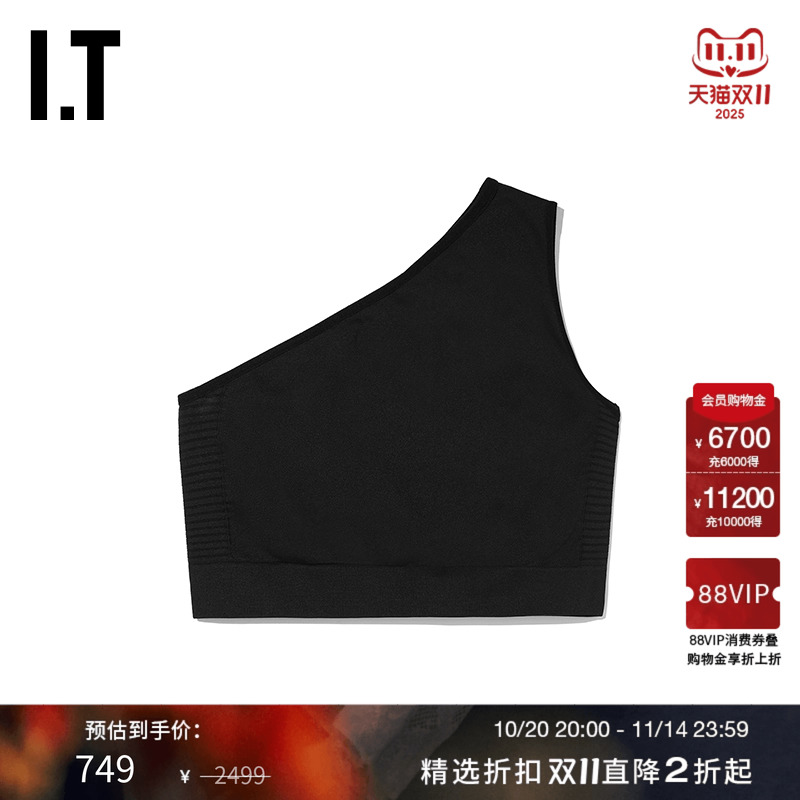 ITRickOwens斜肩上衣