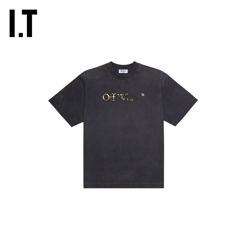 OFF-WHITE™短袖T恤复古潮流