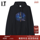 VETEMENTS女装 连帽卫衣新款 时尚 文艺地标印花连帽衫 HD410BXP