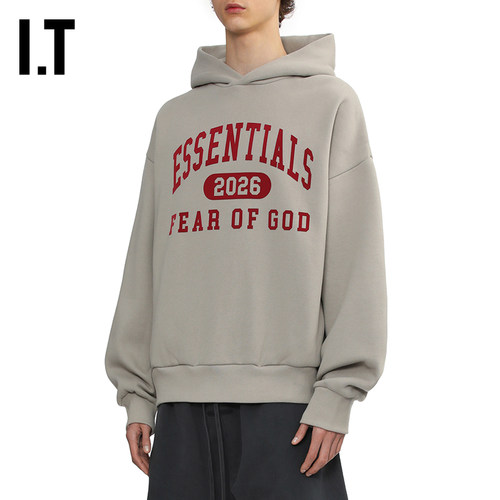 ITESSENTIALS宽松连帽卫衣