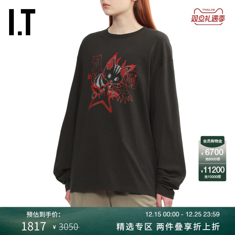 ITWe11Done宽松长袖T恤