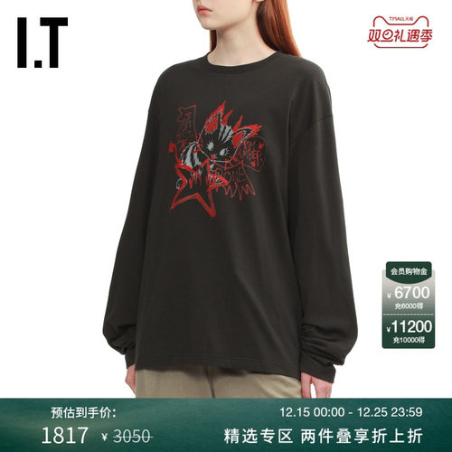 ITWe11Done宽松长袖T恤