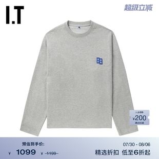 ADER 合身长袖 error女装 圆领上衣YLT1GRXM T恤新款 简约基础款