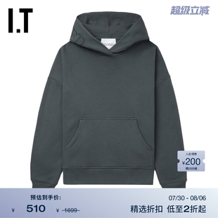 宽松连帽衫 基础休闲款 CLOSED女装 953584XN 纯色连帽卫衣新款