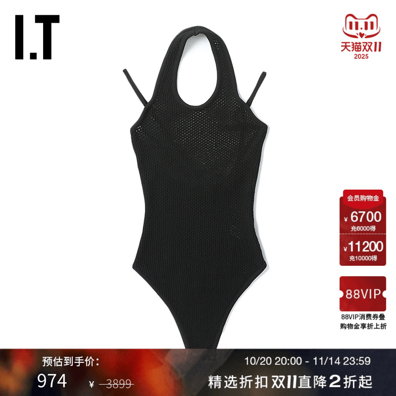 ITANDREAADAMO挂脖连体裤