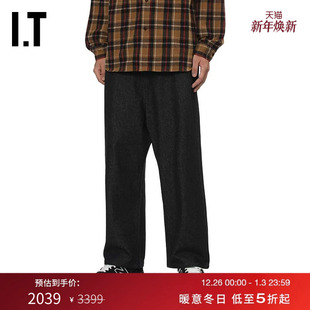 JUNYA 复古日潮宽松长裤 WATANABE男装 新款 WPP003MP 落裆牛仔裤