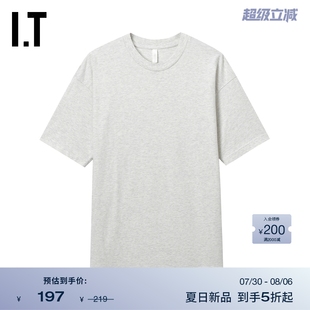 简约基础款 多色短袖 T恤新款 1504X 纯色宽松半袖 WITTH LOVE男装