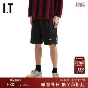 IT F.C.REAL BRISTOL男装松紧腰短裤新款酷感运动风休闲裤252140M