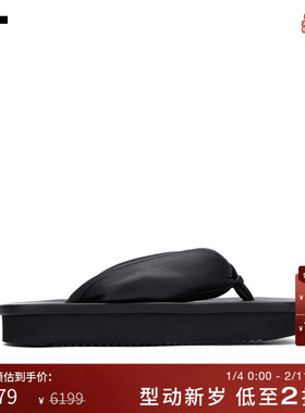 IT Rick Owens女款夹脚拖鞋新款时髦度假风厚底凉鞋人字拖7811LL