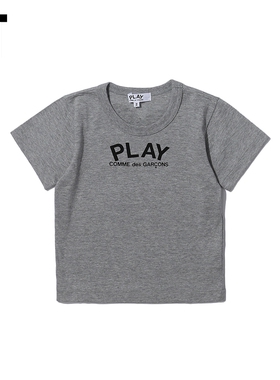 IT CDG PLAY COMME des GARÇONS川久保玲童装短袖T恤logo爱心印