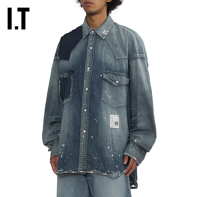 ITMiharaYasuhiro牛仔衬衫