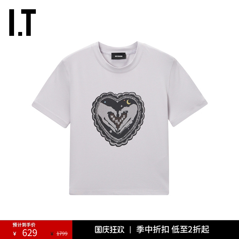 ITWe11Done合身短袖T恤