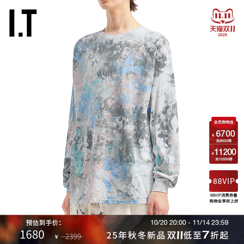 ITWESTFALL宽松长袖T恤