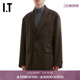 夹克新款 宽松西装 质感通勤纯色西服外套ST1412MQ SSSTEIN男装
