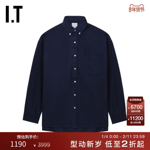 IT S.F.C STRIPES FOR CREATIVE男装宽松长袖衬衫新款复古日潮