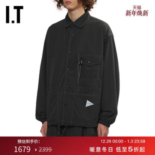 衬衫 wander男装 式 夹克新款 风教练外套283075M 潮流型男工装 and