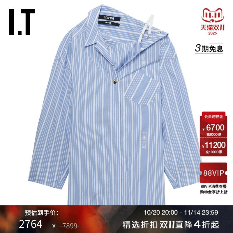 ITJACQUEMUS不对称连衣裙