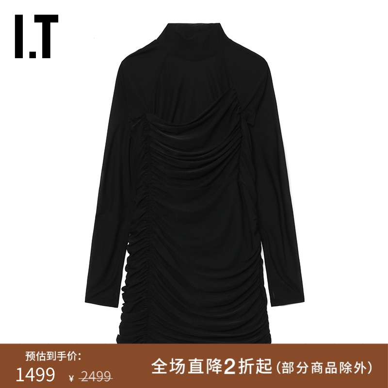 ITHELMUTLANG紧身长袖连衣裙