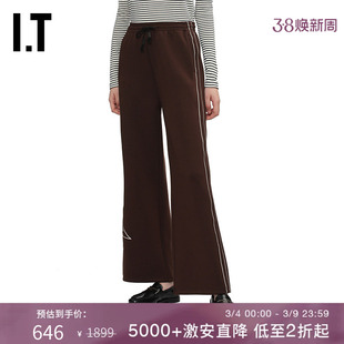 IT BAPY女装宽松运动裤长裤新款青春活力卫裤休闲裤PT6344AP